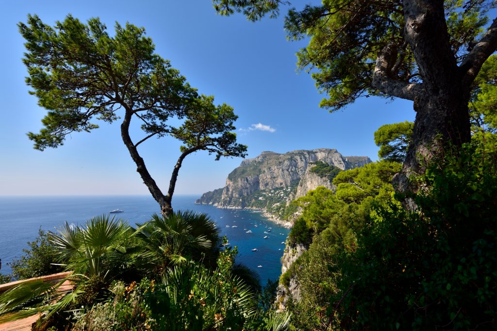 Belvedere din Tragara Capri Italy