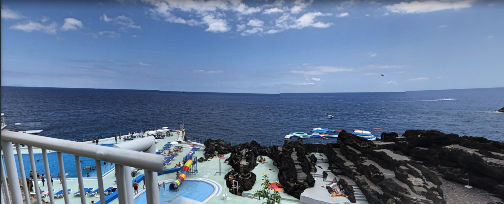 Madeira weather perfect in Lido pools