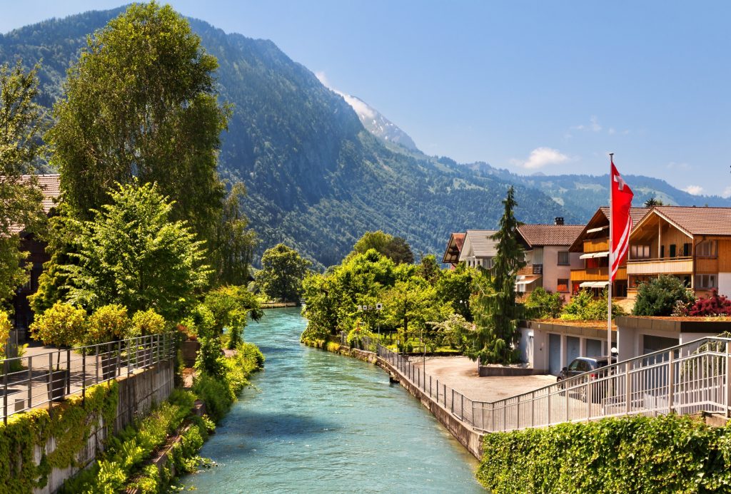 River in Interlaken 