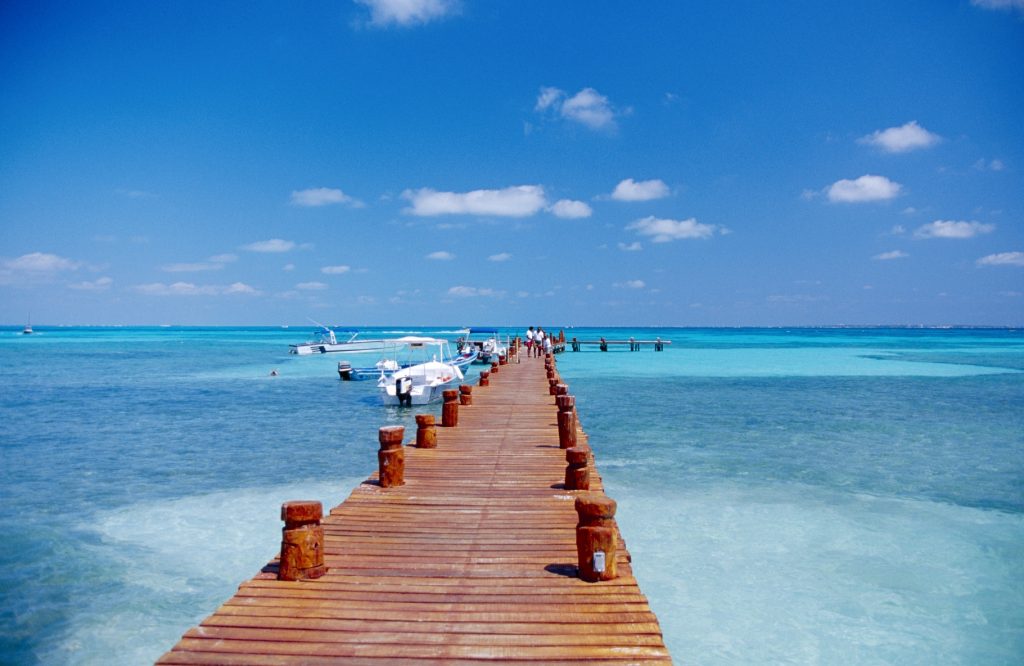 Pier-in-Cancun-Mexico