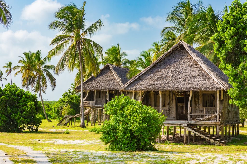 Abandoned resort in zanzibar