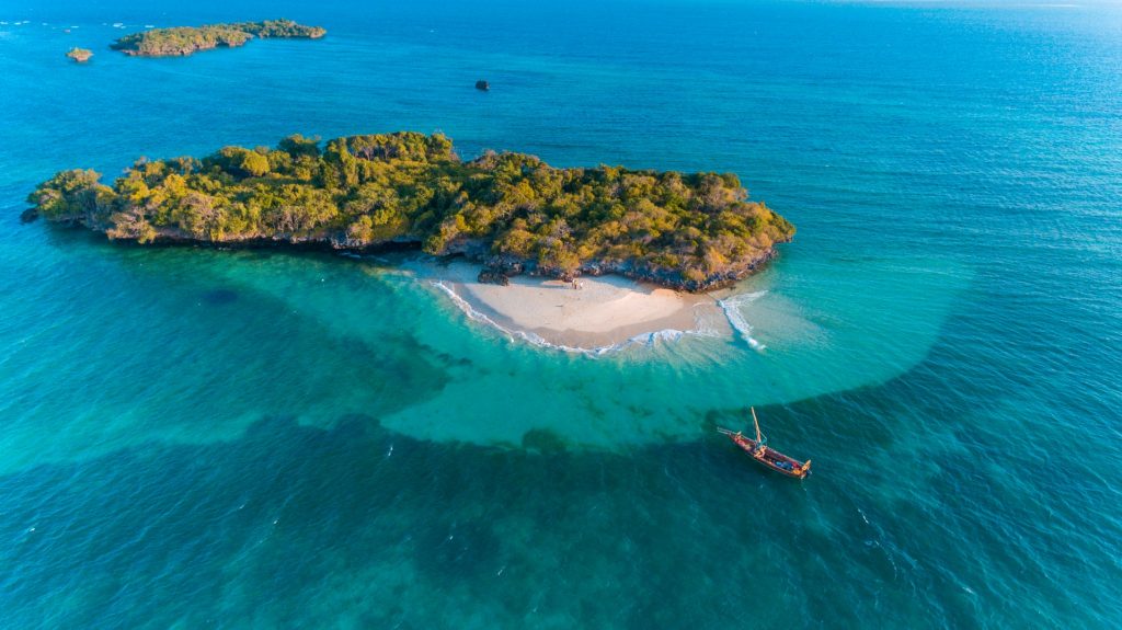 Fumba island in Zanzibar