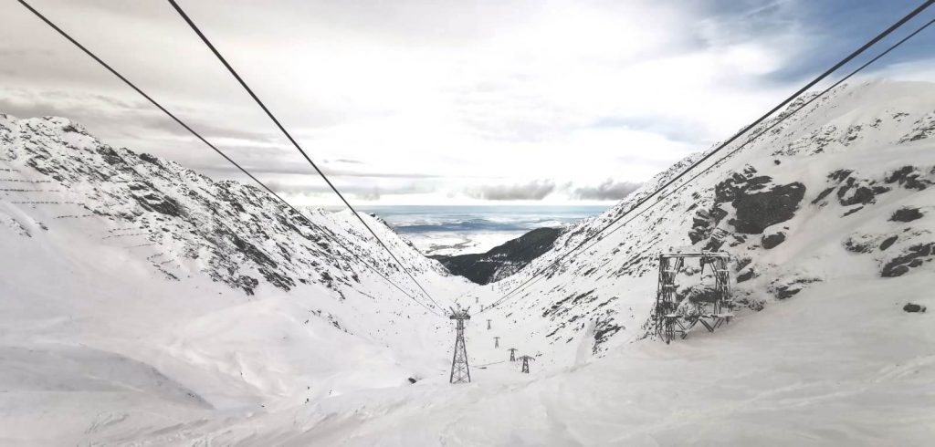 Balea Lake via Cable - slopes