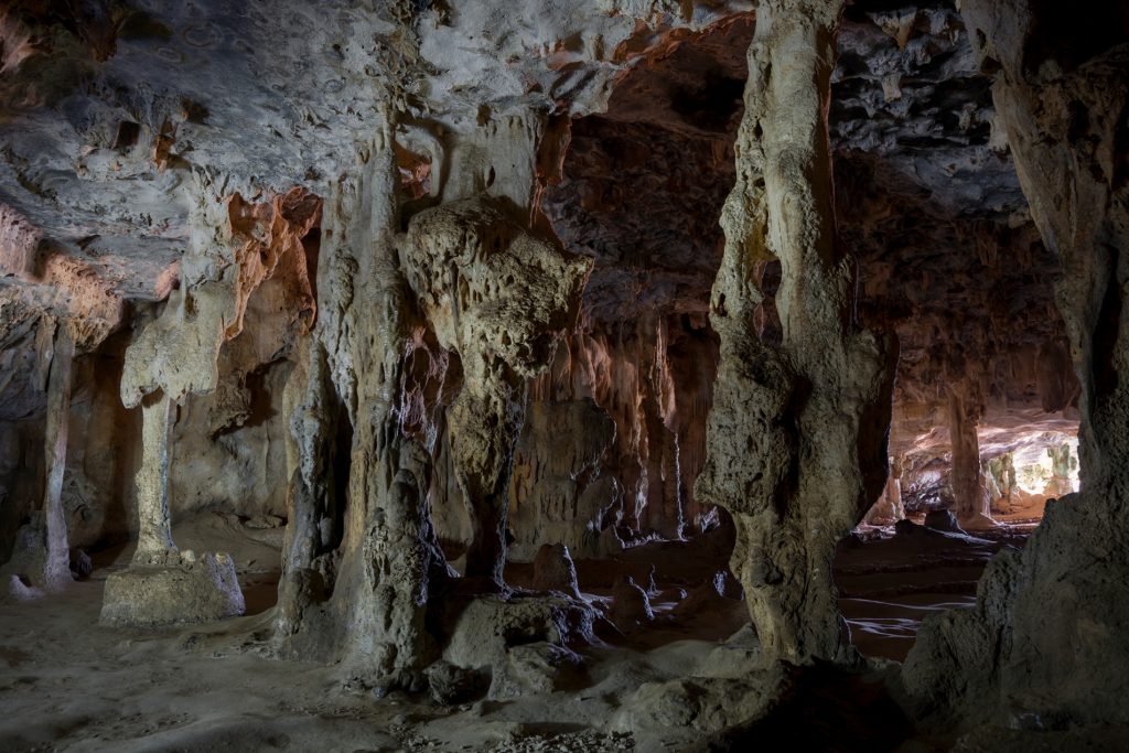 radiation island ritual cave