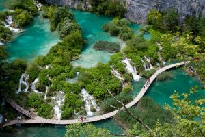 Plitvice Lakes in Summer