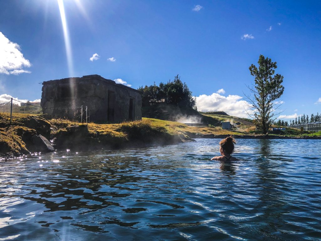 Map of the Hot Springs in Iceland Secret Lagoon