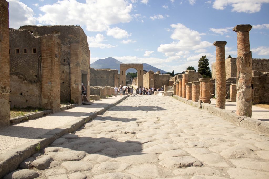 unesco sites virtual tour of Pompei