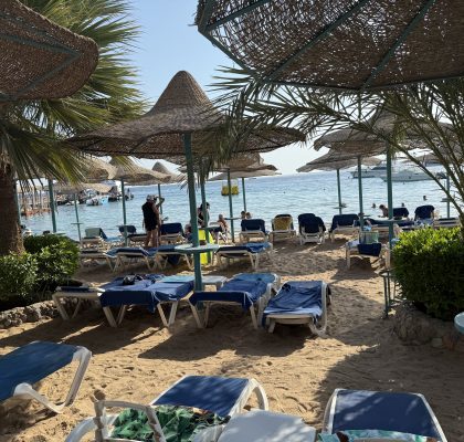 Bella Vista hotel in Hurghada - beach